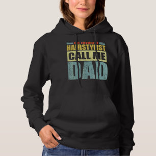 Pull À Capuche Mens Mon coiffeur préféré m'appelle papa père'