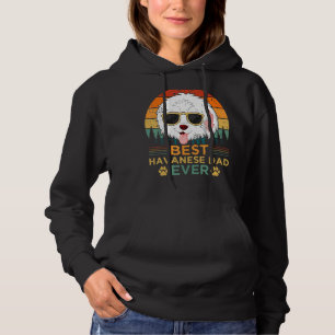Pull À Capuche Mens Style rétro Meilleur Havanais Papa Jamais Pèr