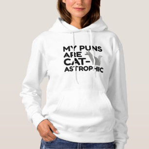 Pull À Capuche Mes Puns Sont Catastrophiques