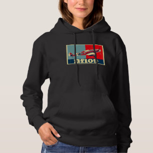 Pull À Capuche Messerschmitt Bf109 2ème guerre mondiale Military