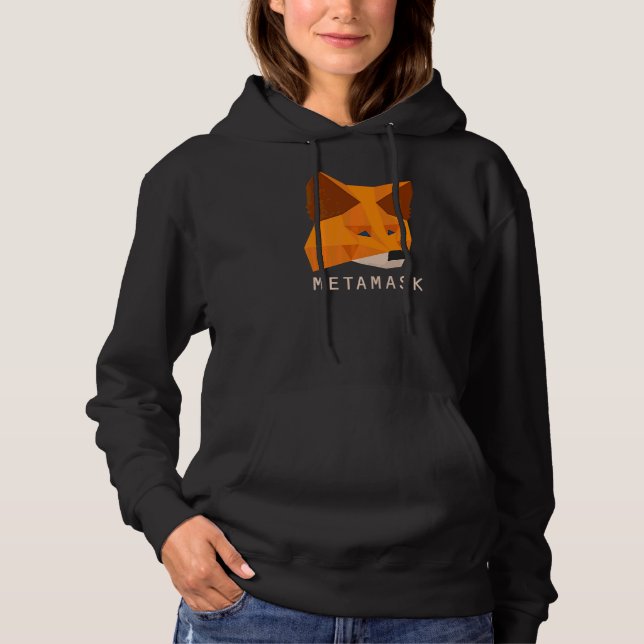 Pull À Capuche Metamask Fox CryptoCurrency Wallet Pour Pulsechain (Devant)