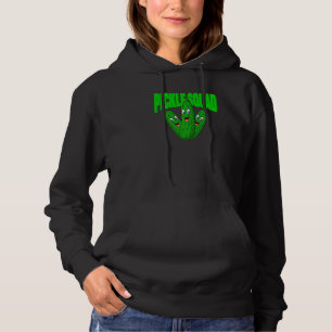 Pull À Capuche Mignon Cornichon Végétalien Pickle Squad