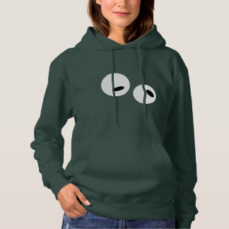 Pull À Capuche mignon, ludique, doux yeux blancs avec des élèves