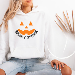 Pull À Capuche Mignonne et confortable saison Éffrayante Citrouil