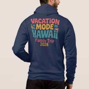 Pull À Capuche Mode Vacances Hawaï Paradis Tropical Ambiance Été