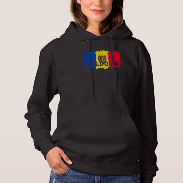 Pull À Capuche Moldavie (Devant)