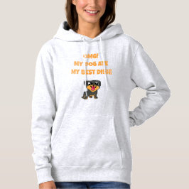 Pull À Capuche mon chien a mangé mon meilleur slogan