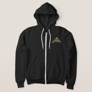 Pull À Capuche Monogramme d'or