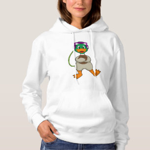 Pull À Capuche Musique Canard Casque Audio