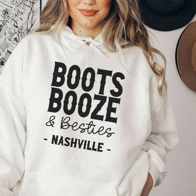 Pull À Capuche Nashville Bachelorette Bottes Besoins Booze Person (Créateur téléchargé)