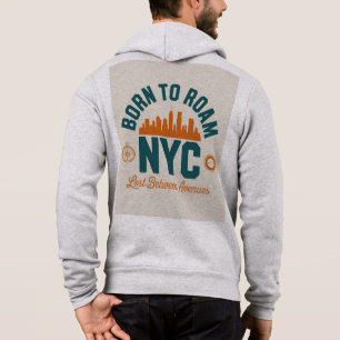Pull À Capuche Né pour errer NYC