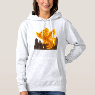 Pull À Capuche Neon Phoenix Graffiti Art sur le toit