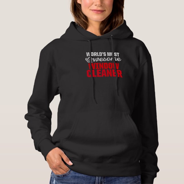 Pull À Capuche Nettoyage de fenêtre 2 (Devant)