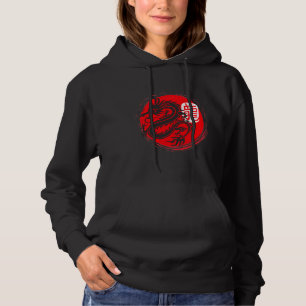 Pull À Capuche Ninja Dragon Japonais Oriental Sun Art japonais