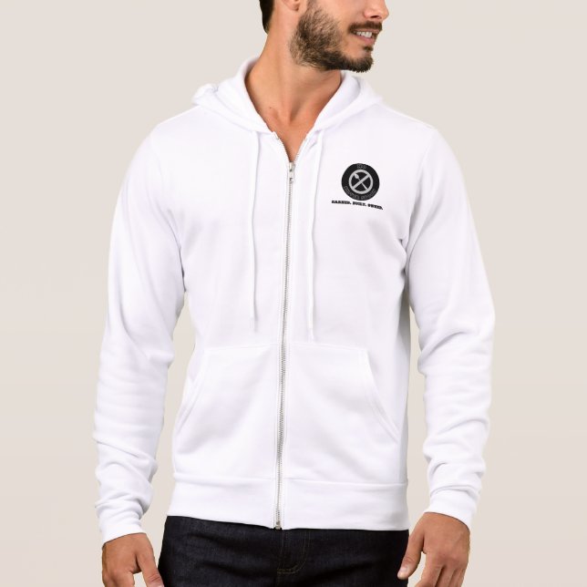 Pull À Capuche No Silver Spoon™ Cold Streets Bold Ambition Hustle (Devant)