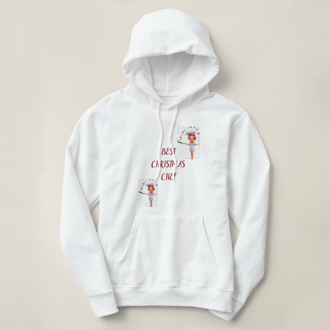 PULL À CAPUCHE ***NOËL HODDIE*** POUR LE CHEF **NOËL** (Design devant)