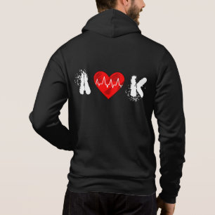 Pull À Capuche Nom personnalisé J'aime ma petite amie moderne noi