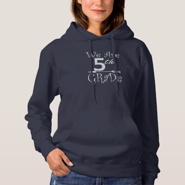 Pull À Capuche Nous sommes 3e 4e 5e année Étudiant d'équipe B2S (Devant)