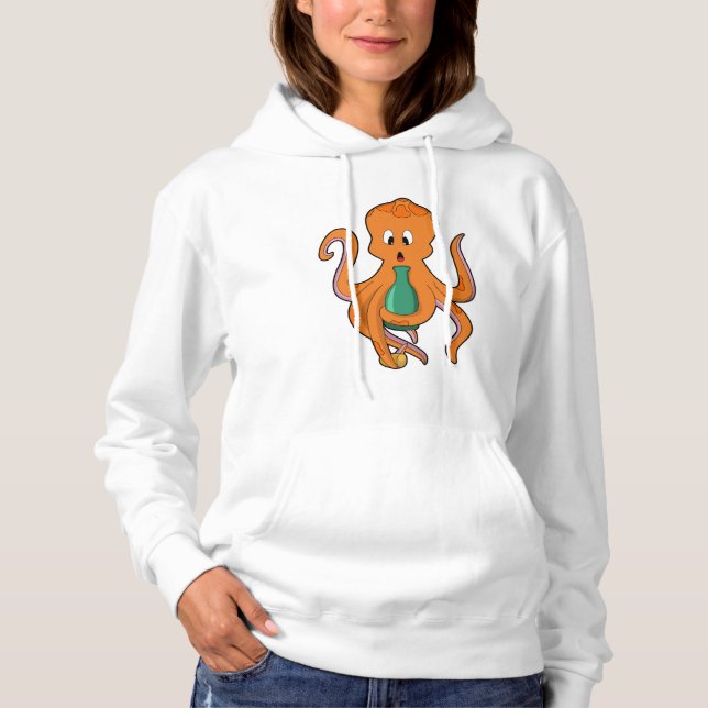 Pull À Capuche Octopus avec bouteille.PNG (Devant)