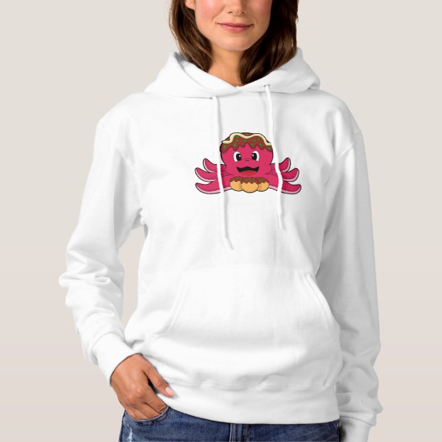 Pull À Capuche Octopus avec gâteau (Devant)