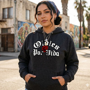 Pull À Capuche Oldies pour la vie  