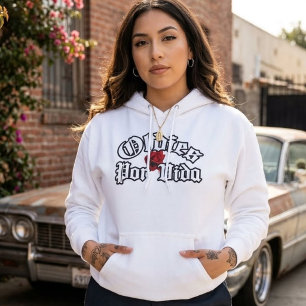 Pull À Capuche Oldies pour la vie  
