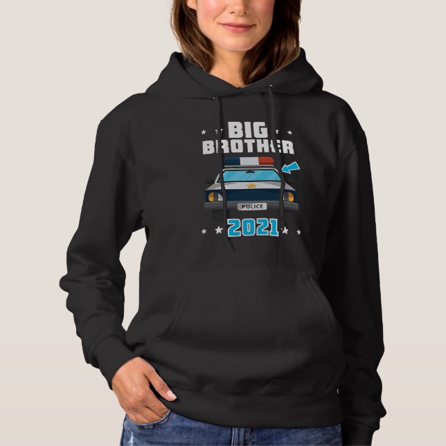 Pull À Capuche Only child sweet sibling son 2021 big brother (Devant)