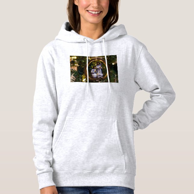 Pull À Capuche Ornement de la Nativité (Devant)