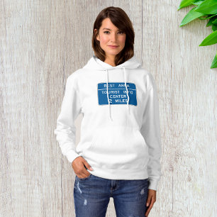 Pull À Capuche Panneau Centre d'information touristique