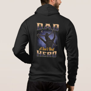Pull À Capuche Papa le premier héros d'un fils