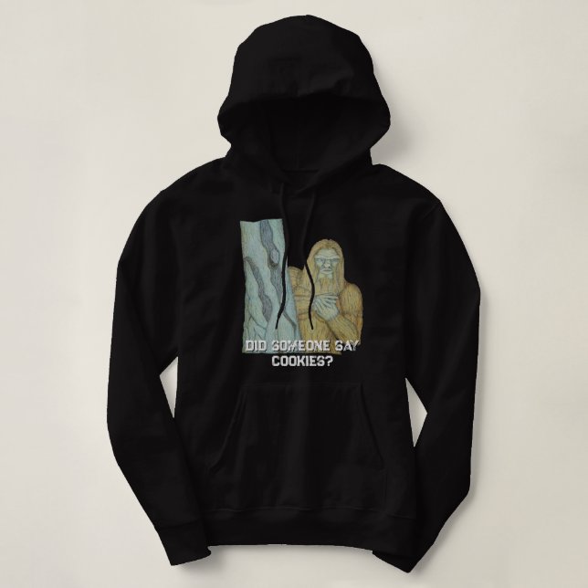 Pull À Capuche Parodie de mème Bigfoot (Design devant)