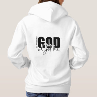 Pull À Capuche Pas de souci Dieu m'a eu