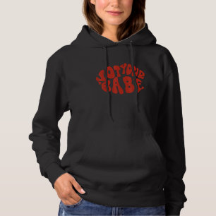 Pull À Capuche Pas Vos Lèvres Bébé Sassy Simple Et Puissant
