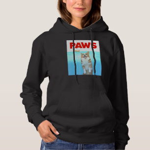 Pull À Capuche Paws Chien parodie 80s Corgi Shark Funny Chien