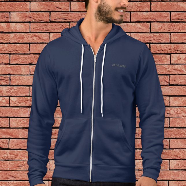 Pull À Capuche personalized sweatshirt with date casual  (Créateur téléchargé)