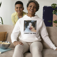Photo de chat personnalisé noir et blanc pour amat