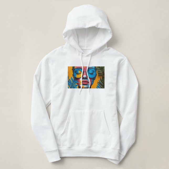 Pull À Capuche Photo personnalisée Ajouter votre propre photo (Design devant)