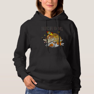 Pull À Capuche Planètes de chien riche astronaute touriste Spaced