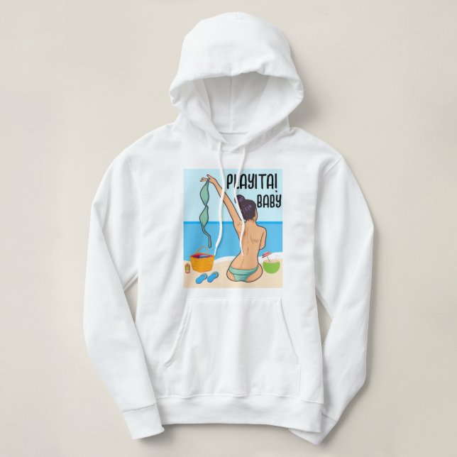 PULL À CAPUCHE PLAYITA BABY (Design devant)