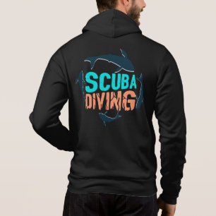 Pull À Capuche Plongée de requins