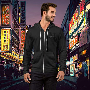 Pull À Capuche Polo Player vs Crocodile-Witty Personnalisé Hudie