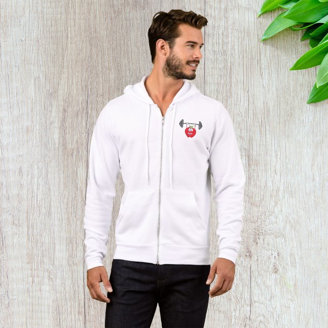 Pull À Capuche Pomme Poids de levage Fitness Caractère de fruits (Créateur téléchargé)