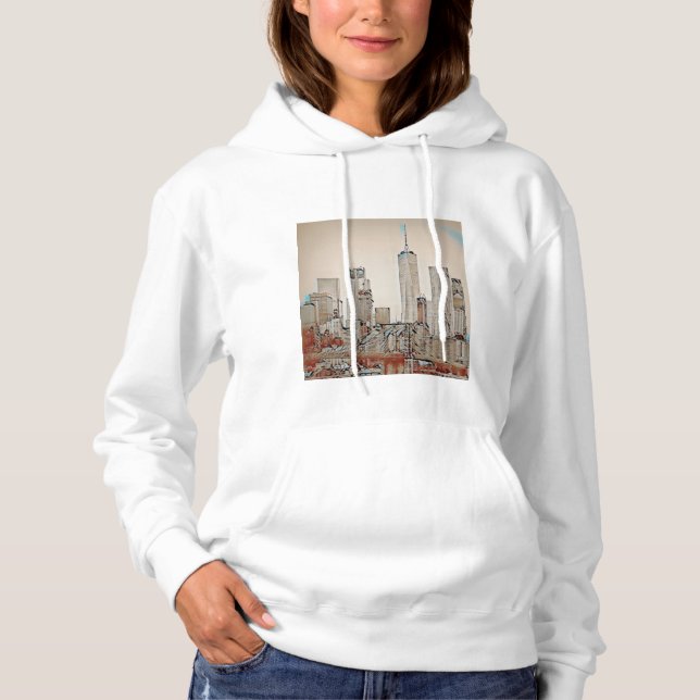 Pull À Capuche Pont Brooklyn (Devant)