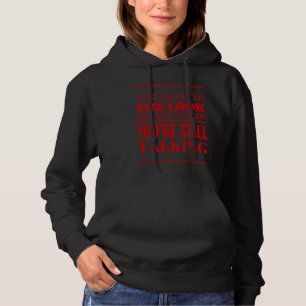 Pull À Capuche Pourtant malgré le regard sur mon visage toujours