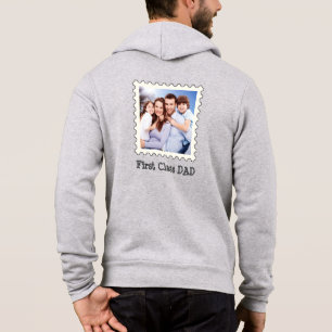 Pull À Capuche PREMIÈRE CLASSE PAPA Meilleur papa Jamais photo ca