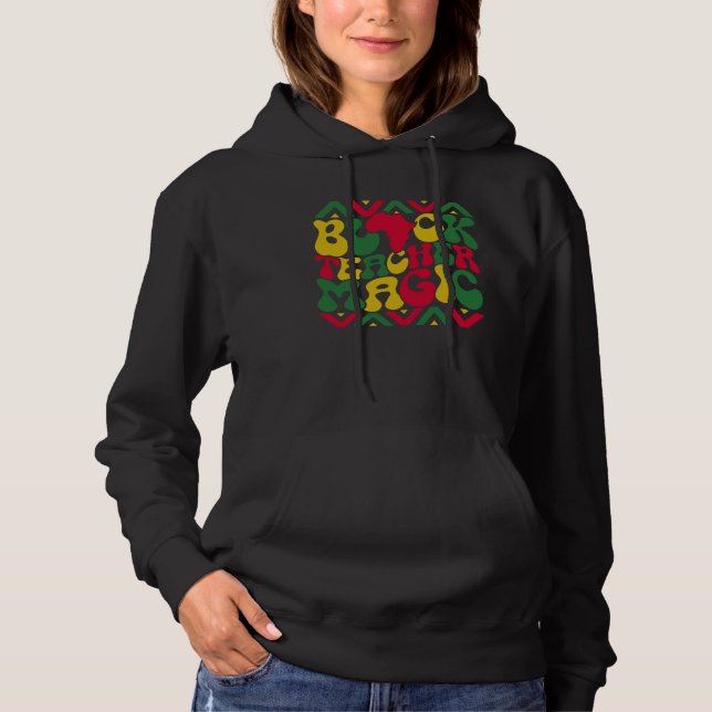 Pull À Capuche Prof Magic Enseignant Groovy Enseignant Histoire d (Devant)