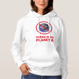 Pull À Capuche Progressiv No Planet B Climate Activist