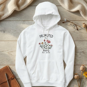 Pull À Capuche Promu au design de l'ère de Maman Botanique Maman