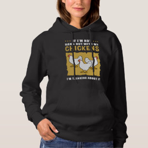 Pull À Capuche Propriétaire De Poulet Ha