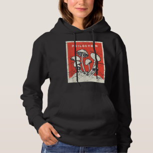 Pull À Capuche Psilocybin Retro Psychedelic Magie Champignons